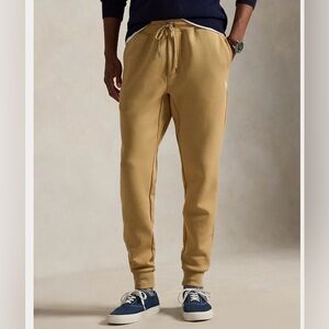 NWOT Polo Ralph Lauren Double-Knit Men's Jogger Pants Camel Tan Athleisure XXL